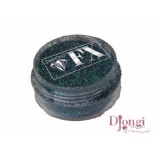 Diamond FX Cosmetic glitter Козметичен глитер, 5 gr Cristal Green / Кристално зелено, DFX-CG15